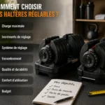 comment choisir halteres reglables