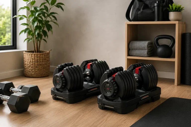 meilleurs halteres reglables petit espace
